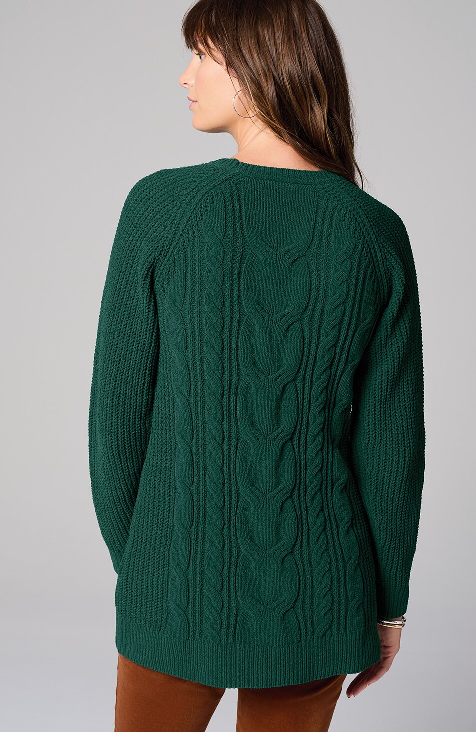 CHENILLE CABLED TUNIC | JJill