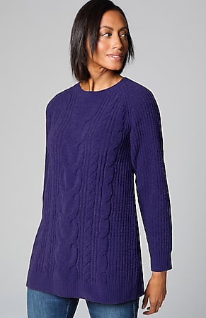 Image for Chenille Cabled Tunic