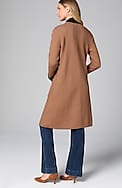 reversible majestic sweater coat
