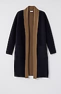 reversible majestic sweater coat