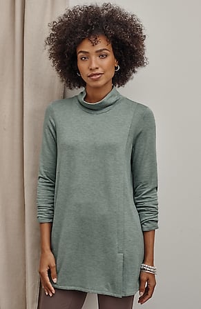 Image for Pure Jill Tranquility Mock-Neck Tunic