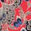 soft red feathery floral