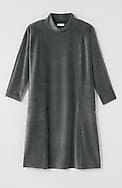 pure jill corded-velour dress