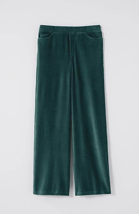 Pure Jill Corded-Velour Wide-Leg Pants | JJill