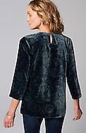 printed-velvet top