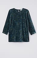 printed-velvet top