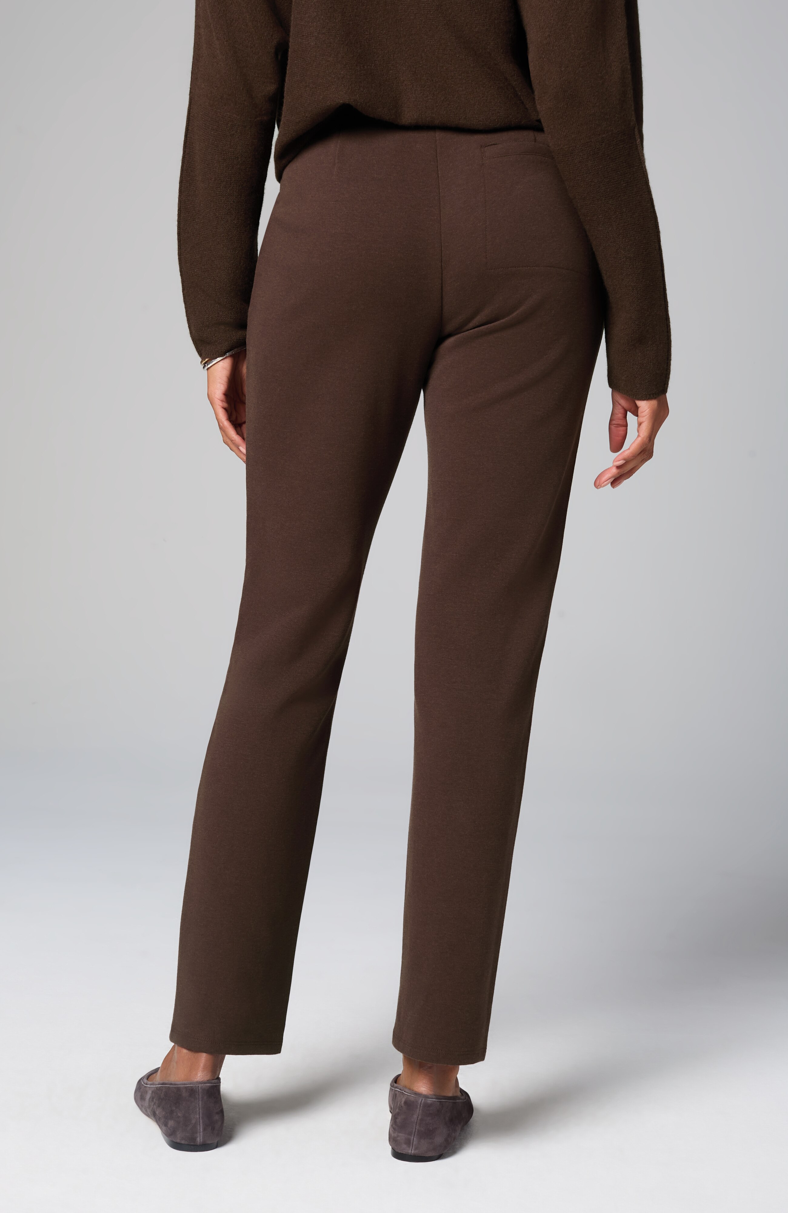 pure jill organically grown cotton pull-on pants