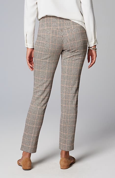 wearever smooth-fit jacquard slim-leg pants
