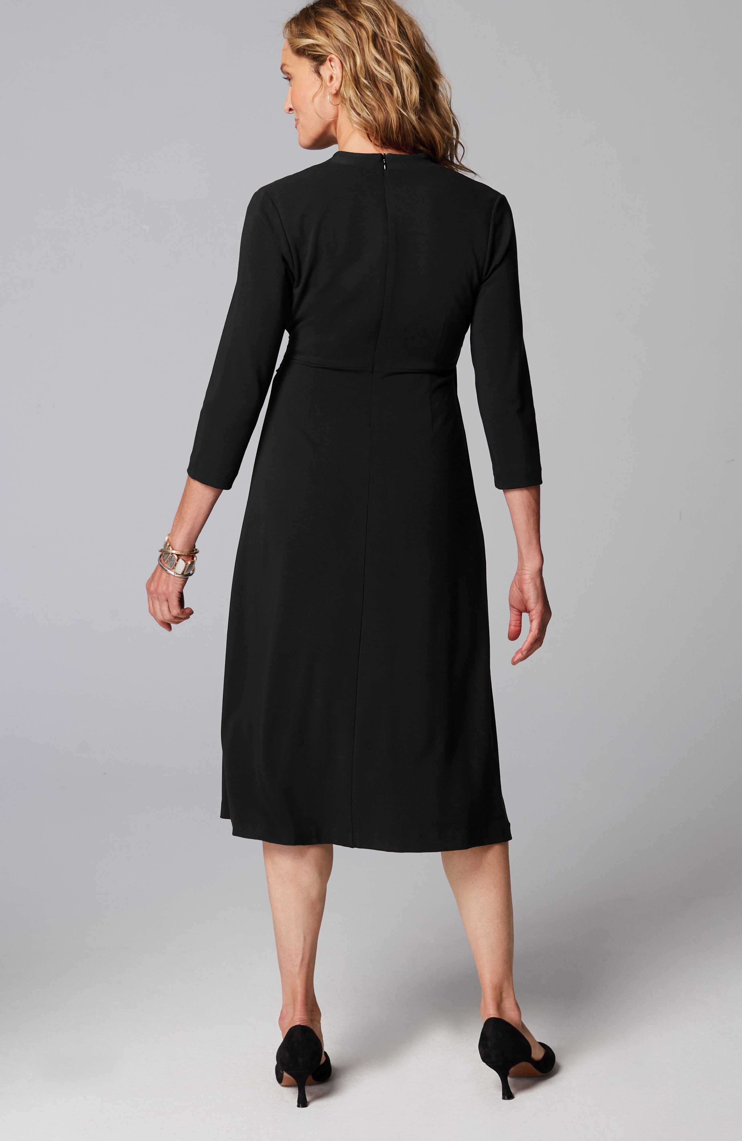 wearever side-pleated dress