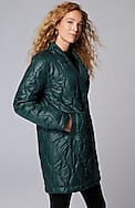 quilted puffer coat