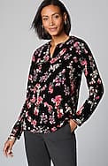 velvet-piped top