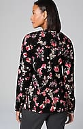 velvet-piped top