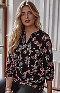 velvet-piped top
