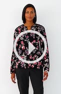 velvet-piped top