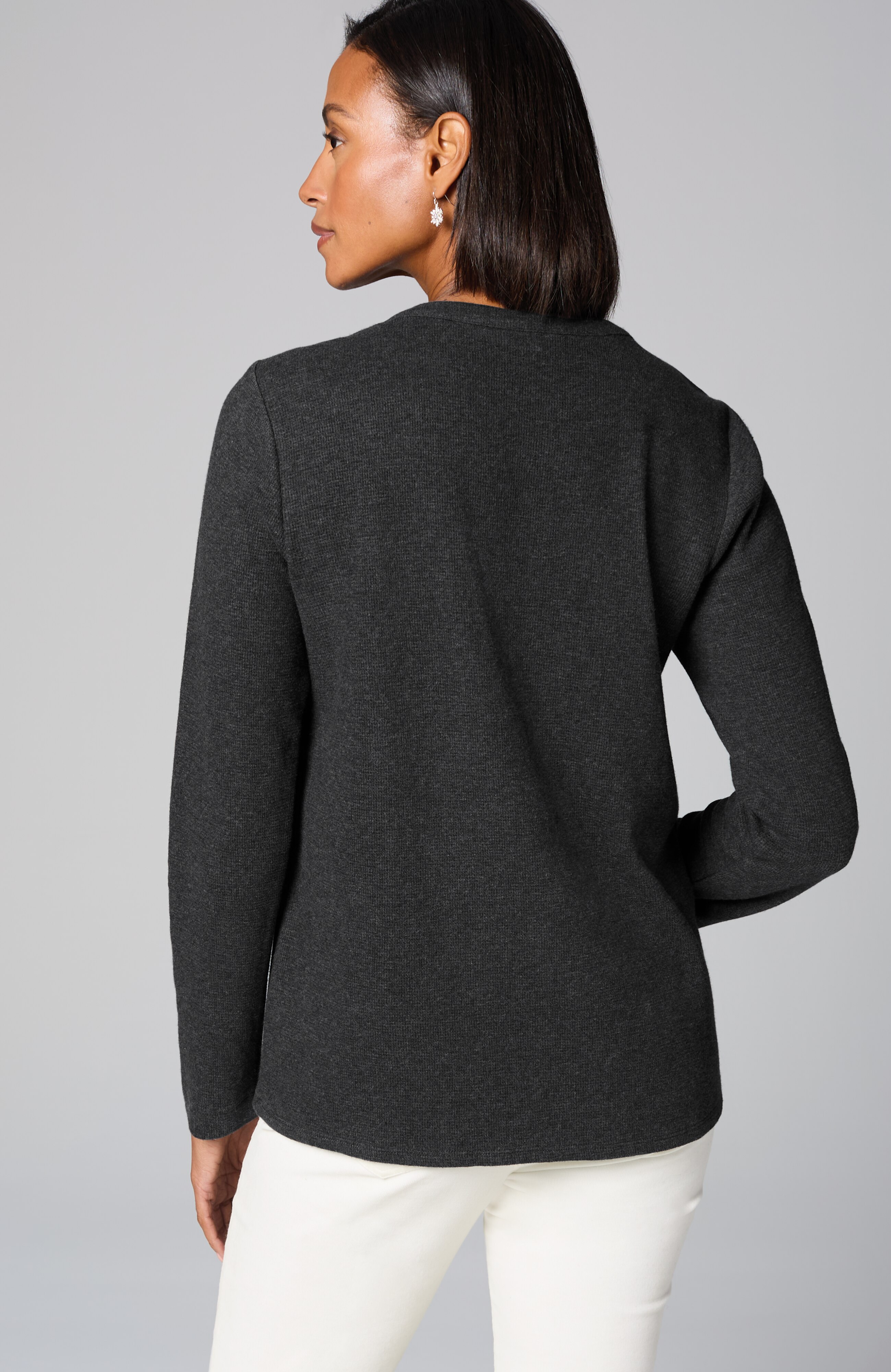 UN-SOPHIE カットソー WAFFLE SLIT TOPS UCB2506241 Amazon.com: SAUKOLE Shirt Jackets for Women 2025 Trendy
