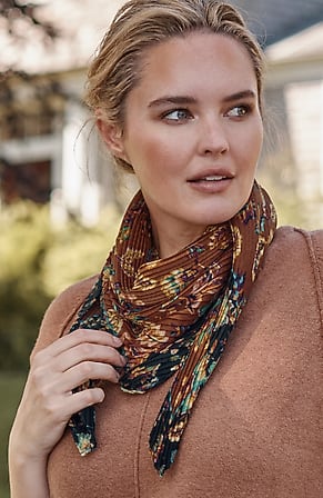 Image for Pleated Square Scarf