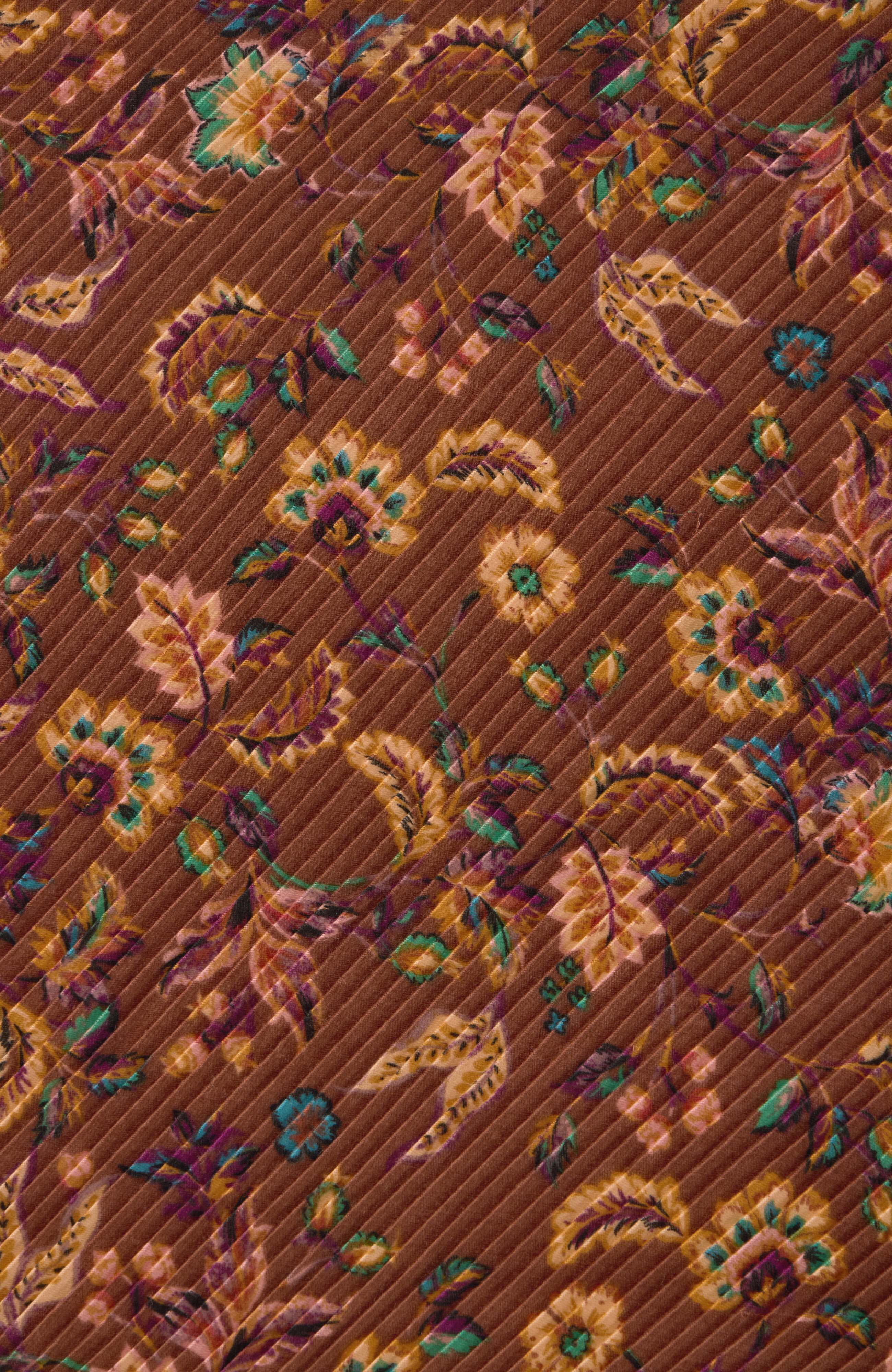 pleated square scarf