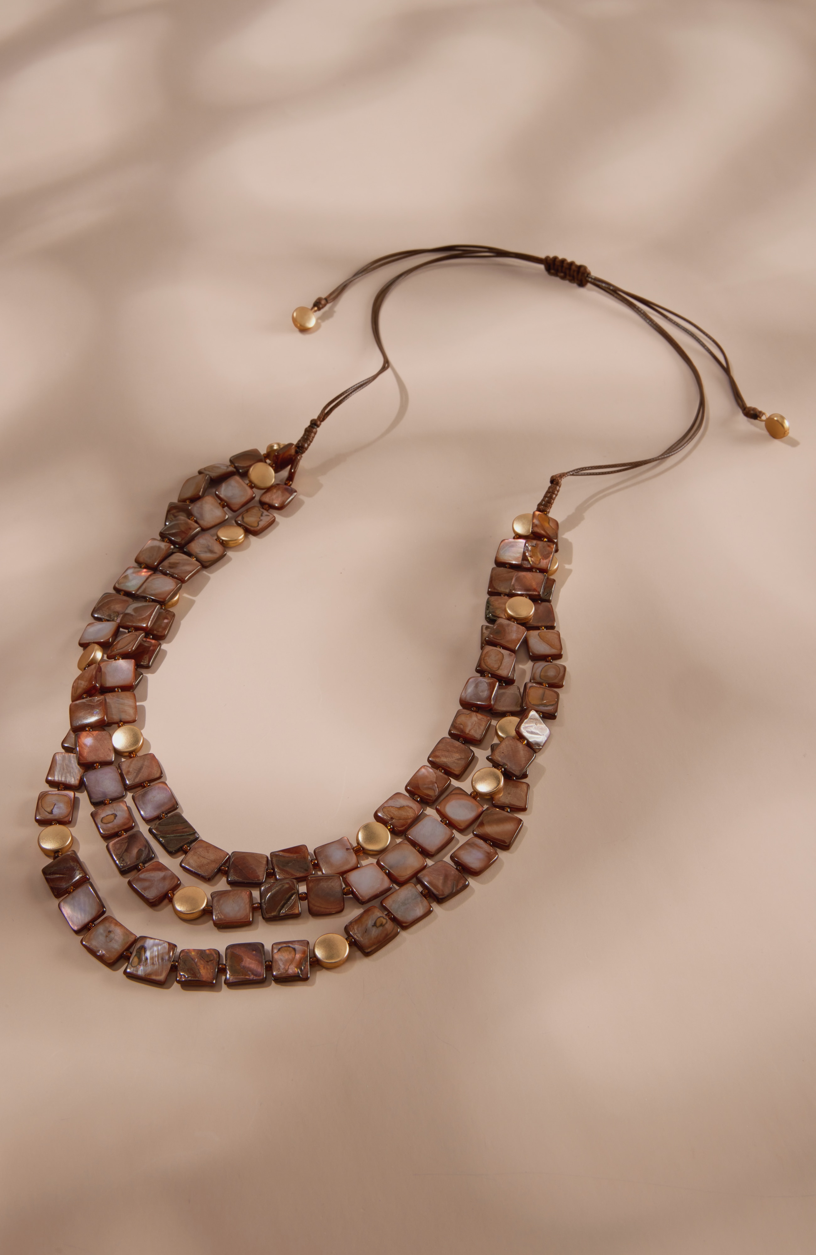 dare-to-explore multistrand necklace