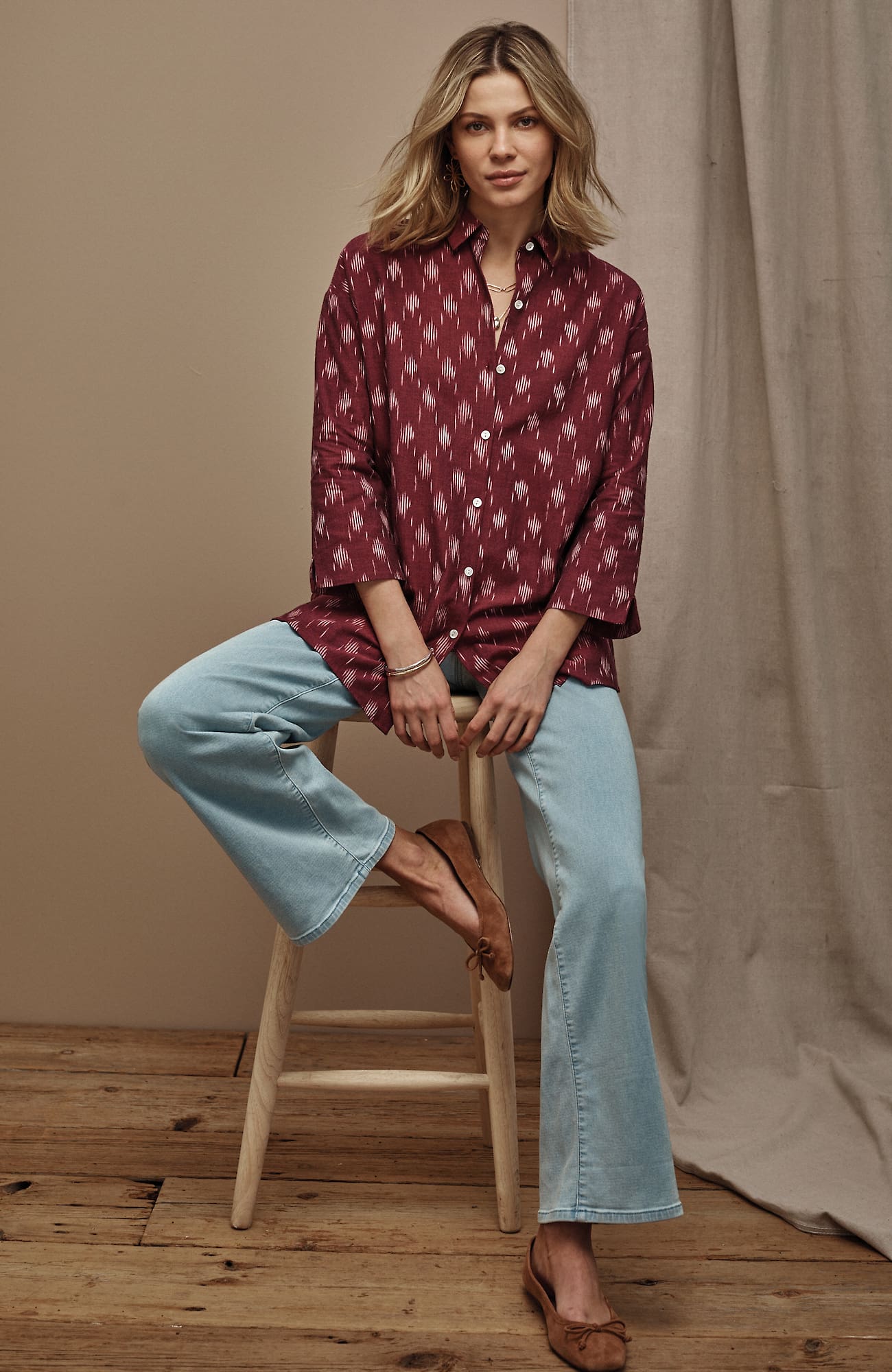 Jjill J.jill Pure Jill Soft Wide-leg Jeans In Kenai River Wash
