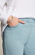 pure jill soft wide-leg jeans