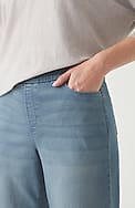 pure jill soft wide-leg jeans
