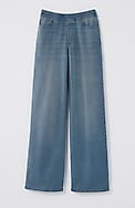 pure jill soft wide-leg jeans