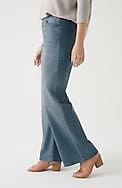 pure jill soft wide-leg jeans