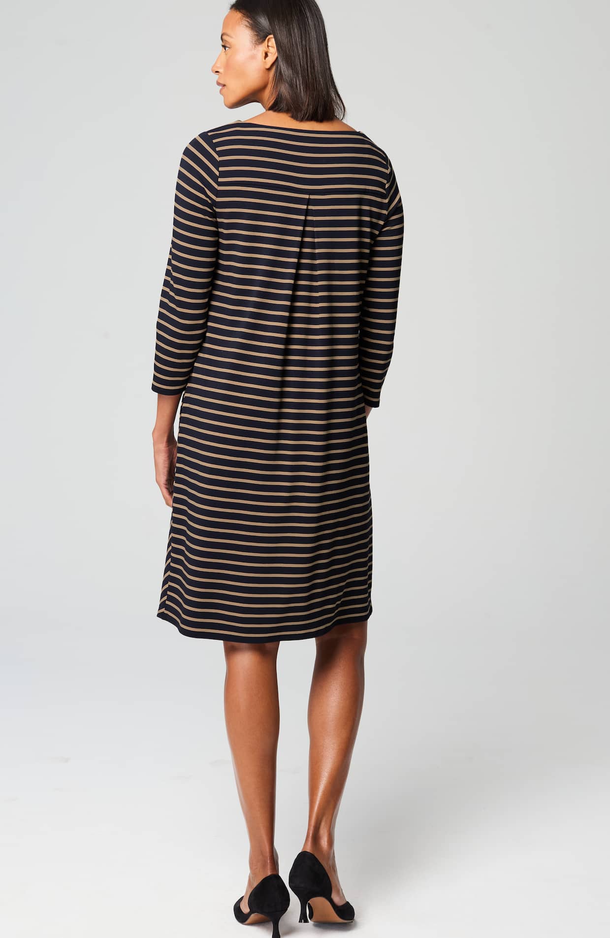 jjill black dress FRS1116