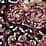 black large blurred paisley