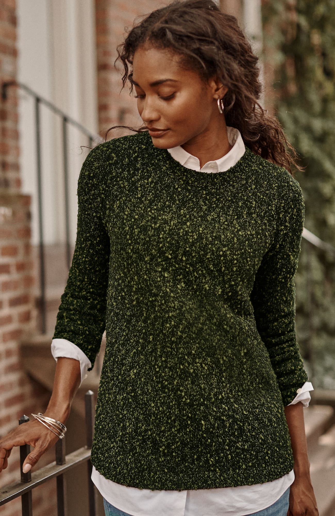 JJILL J.JILL HARVEST MOON SWEATER 