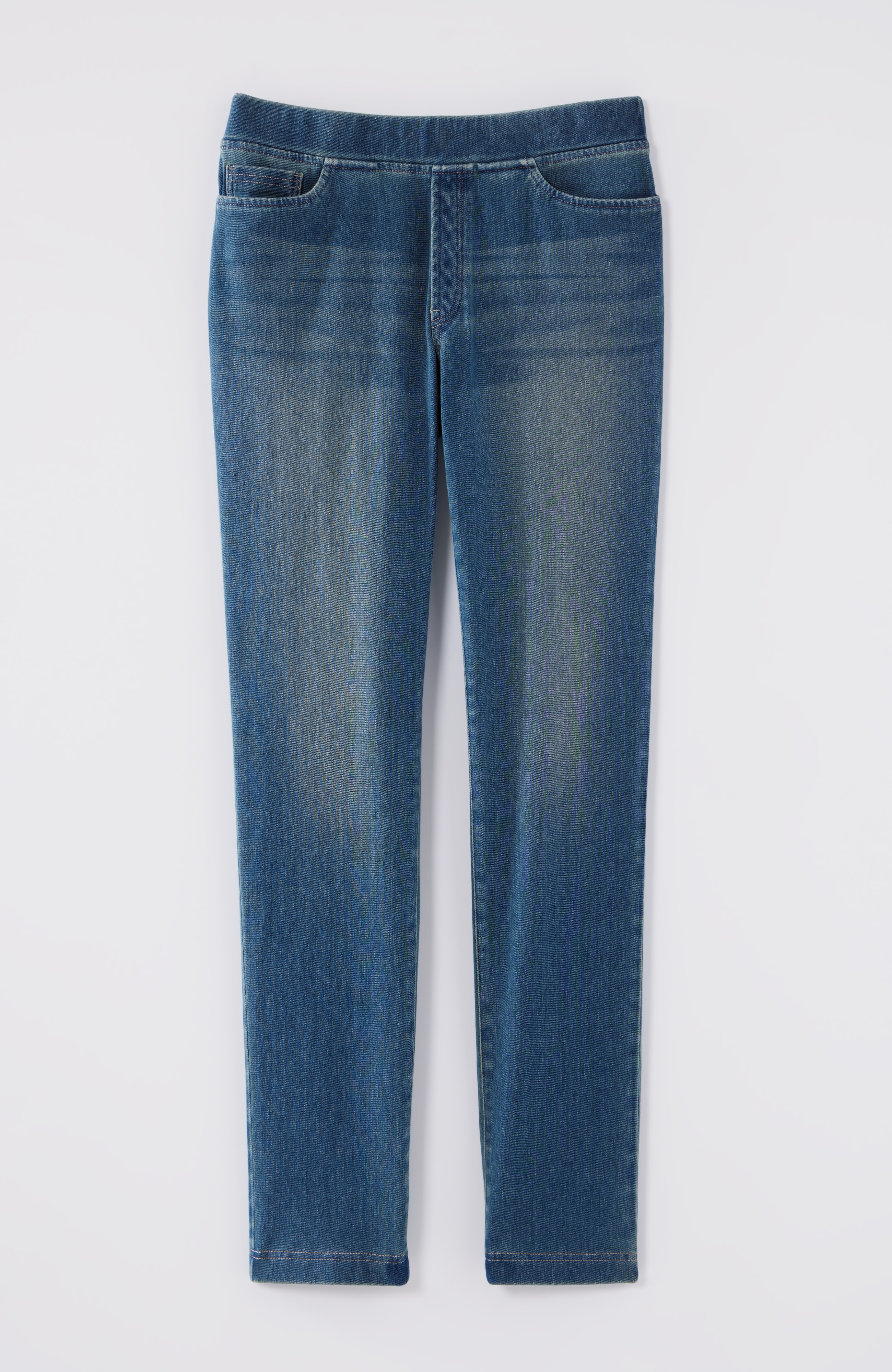 pure jill 5-pocket knit jeans