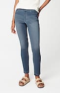 pure jill 5-pocket knit jeans