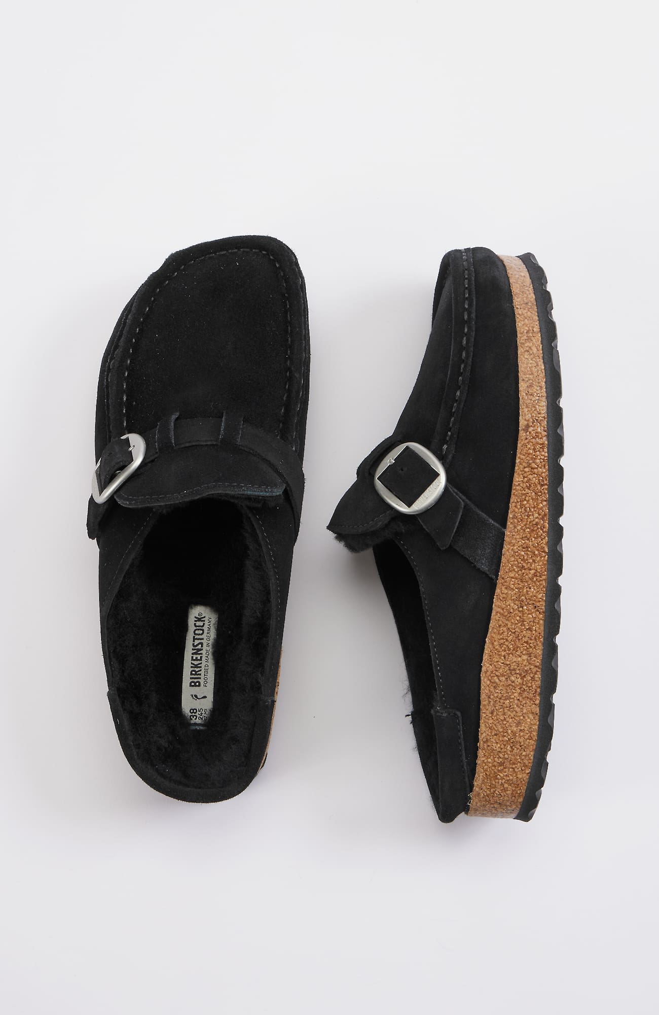 Jjill J.jill Birkenstock® Buckley Shearling Clogs In Black