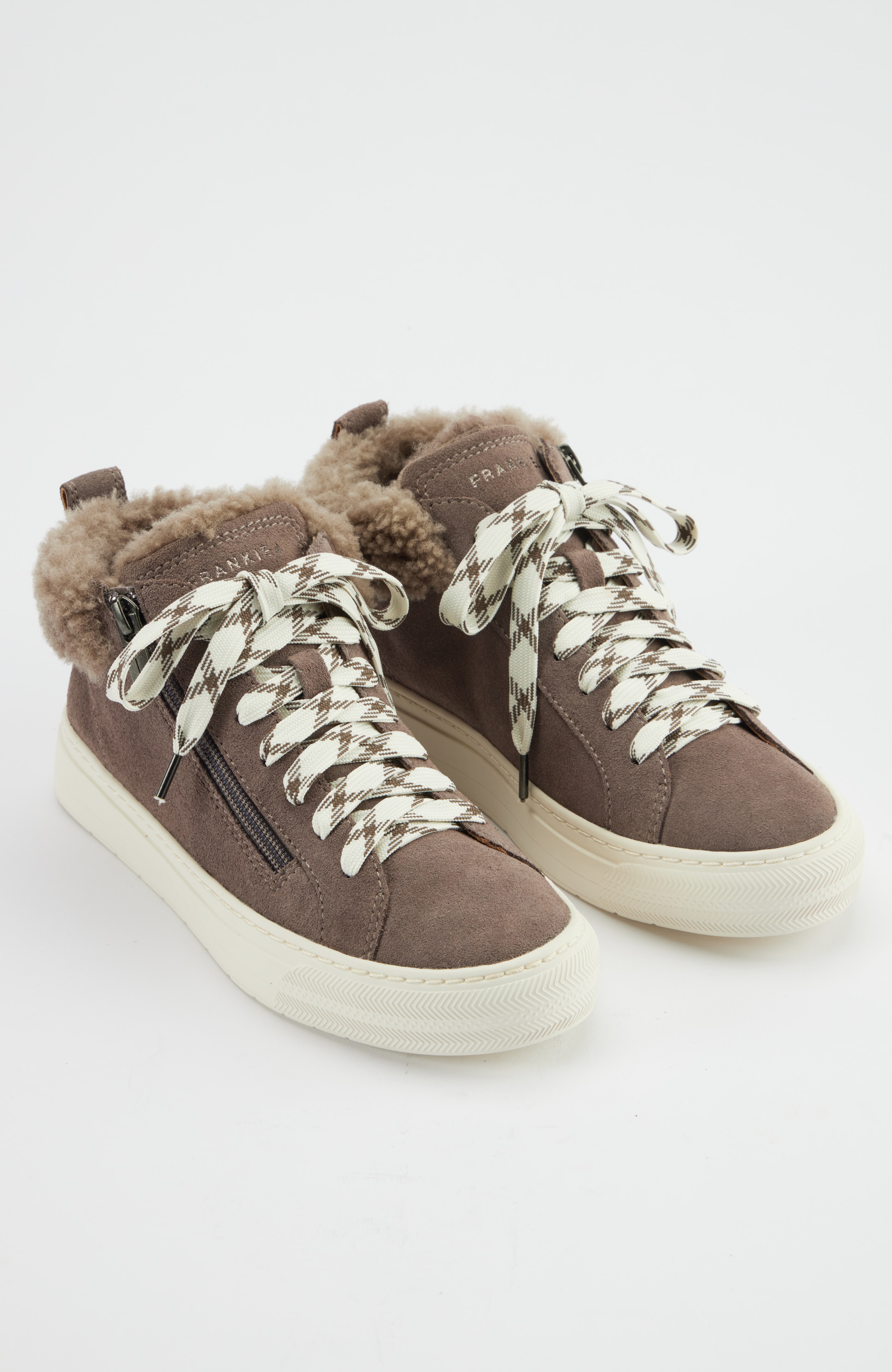 frankie4 miles sherpa-lined sneakers