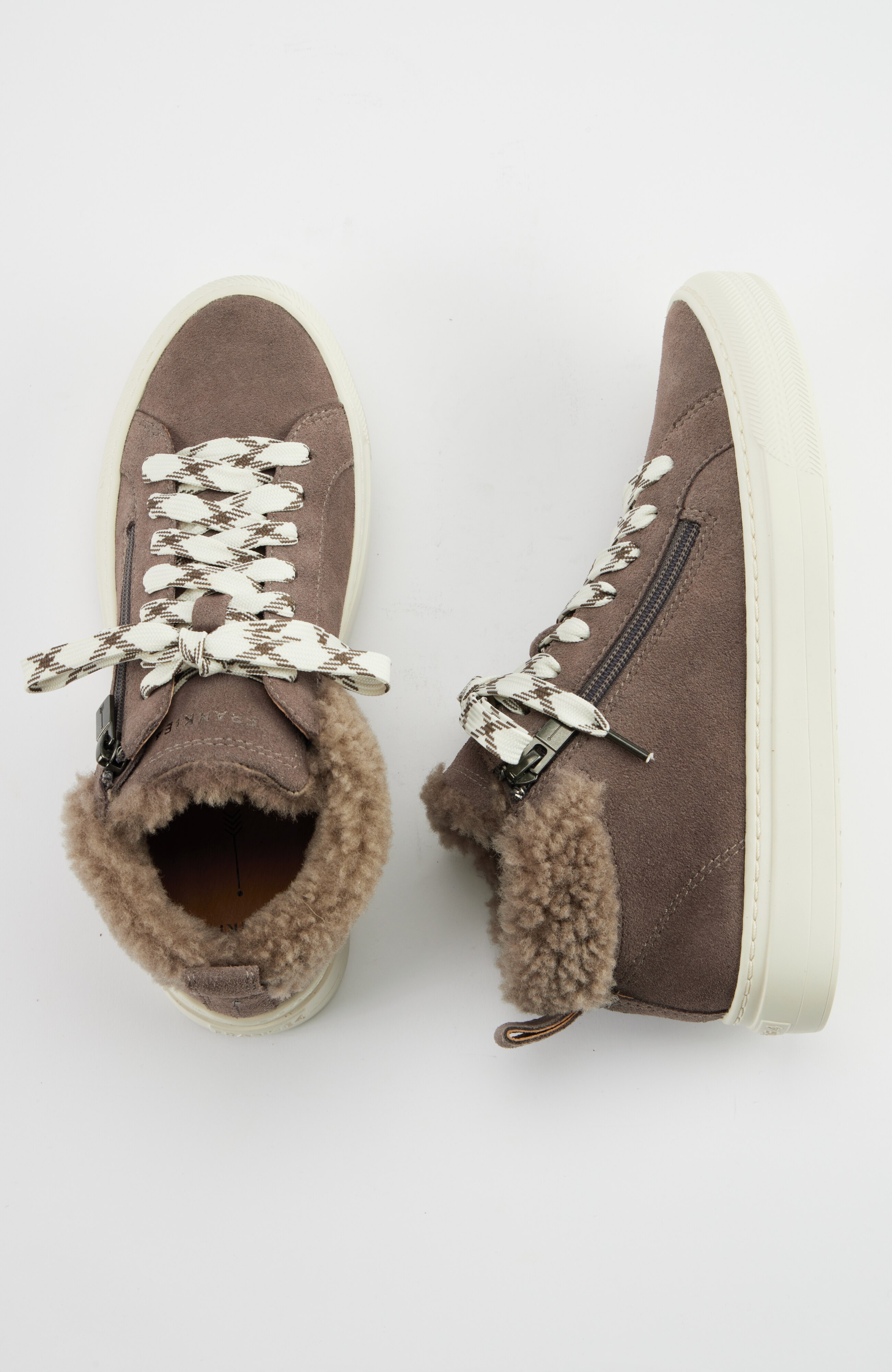 Sherpa lined sneaker boot online