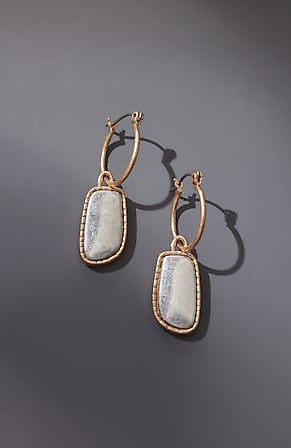 Image for Mixed-Metal Reversible Earrings