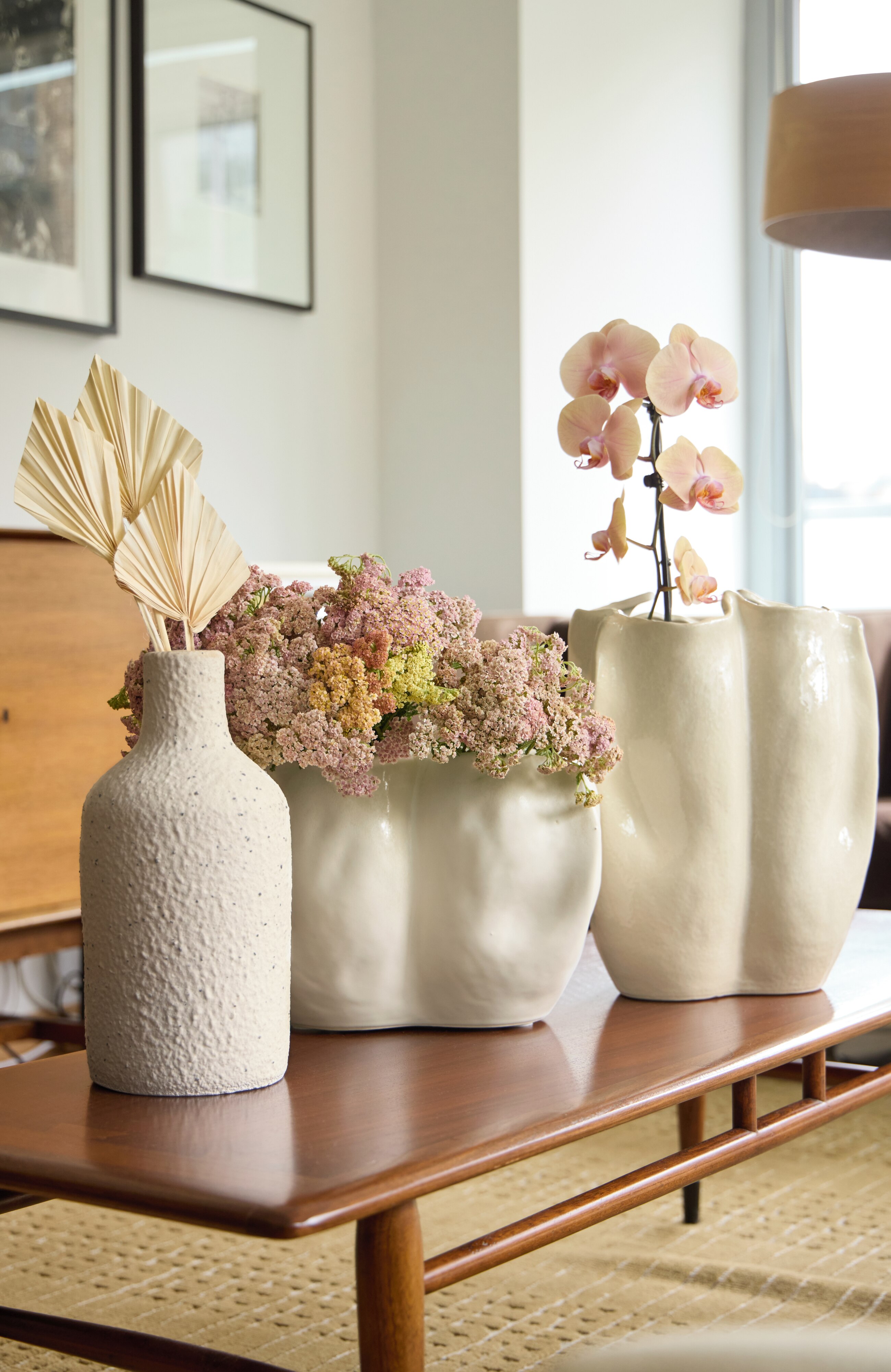 elements tall terra-cotta vase