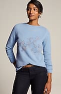 climbing vines jacquard sweater