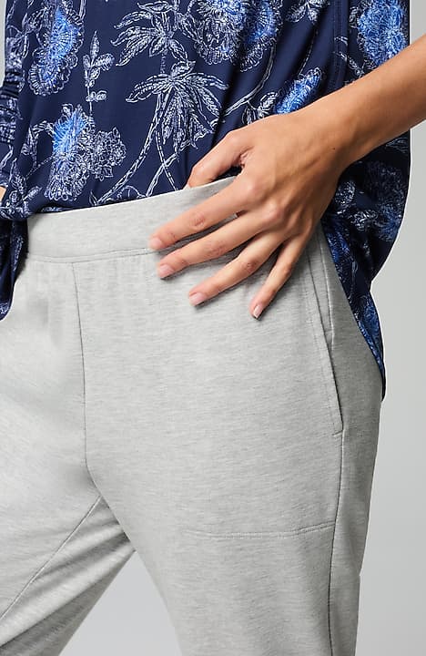 fit elevate terry cuffed pants