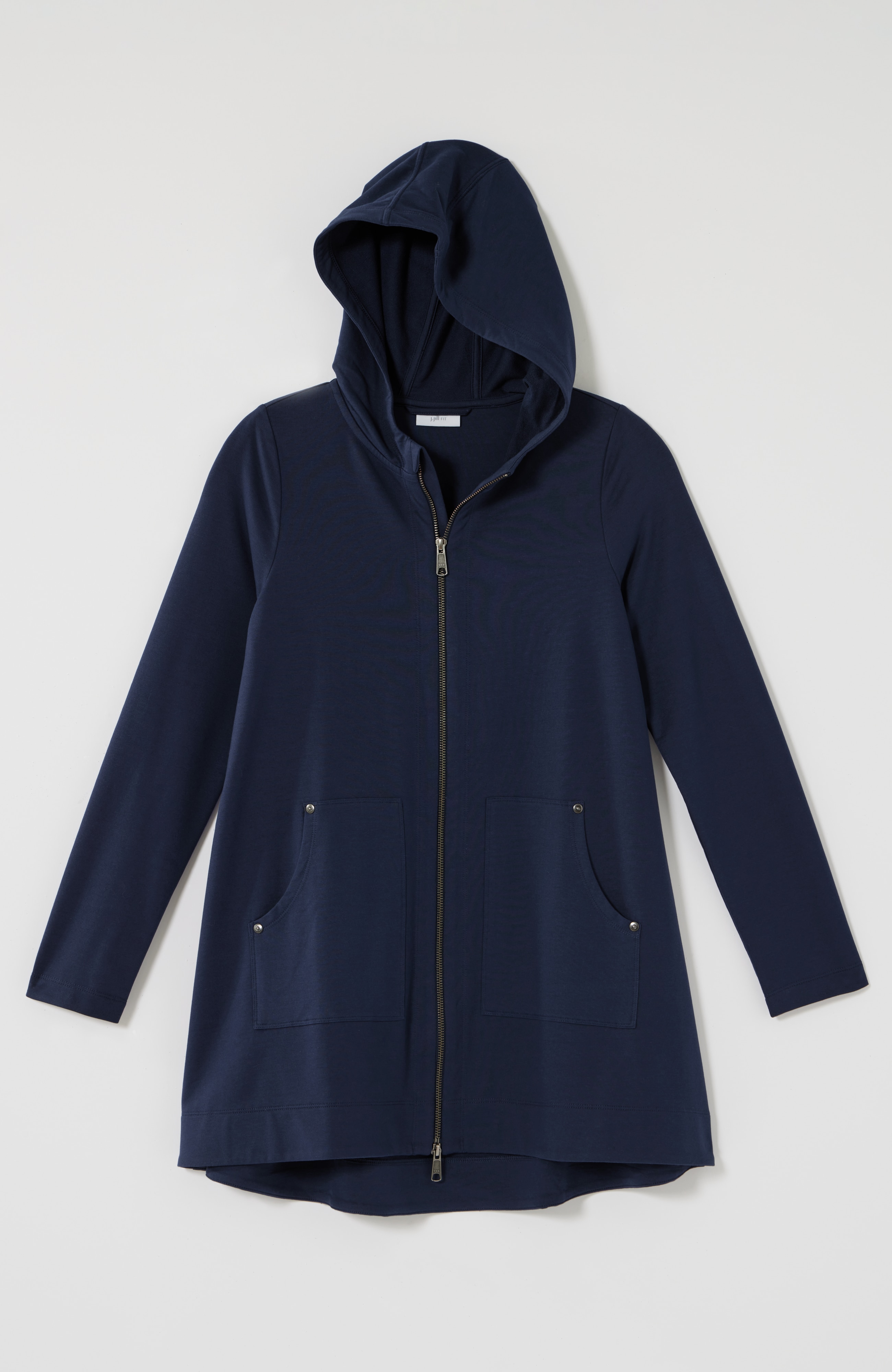 Fit Elevate Terry Knit Patch-Pocket Jacket | JJill