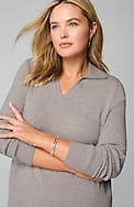 pure jill collared sweater tunic