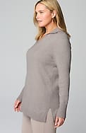 pure jill collared sweater tunic