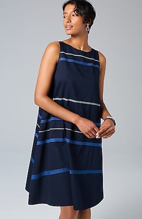 Image for Embroidered Swing Dress