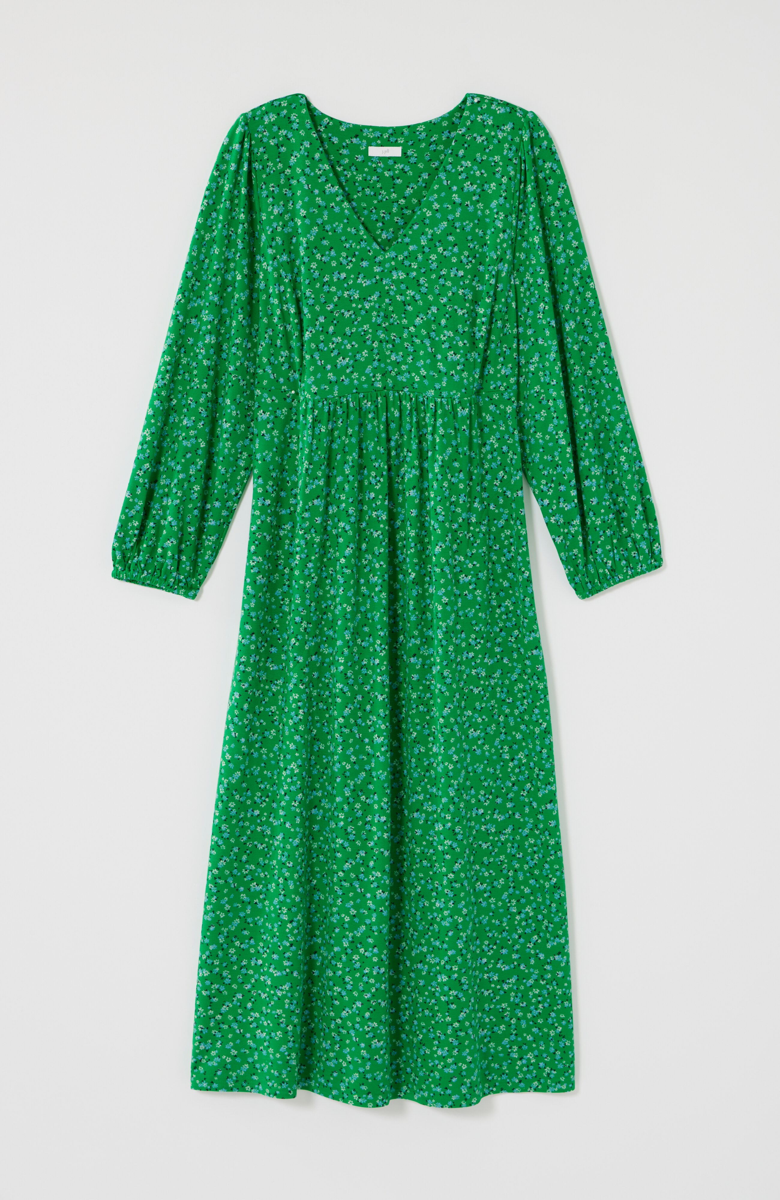 floral a-line dress