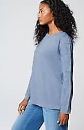pure jill organically grown cotton sweatshirt
