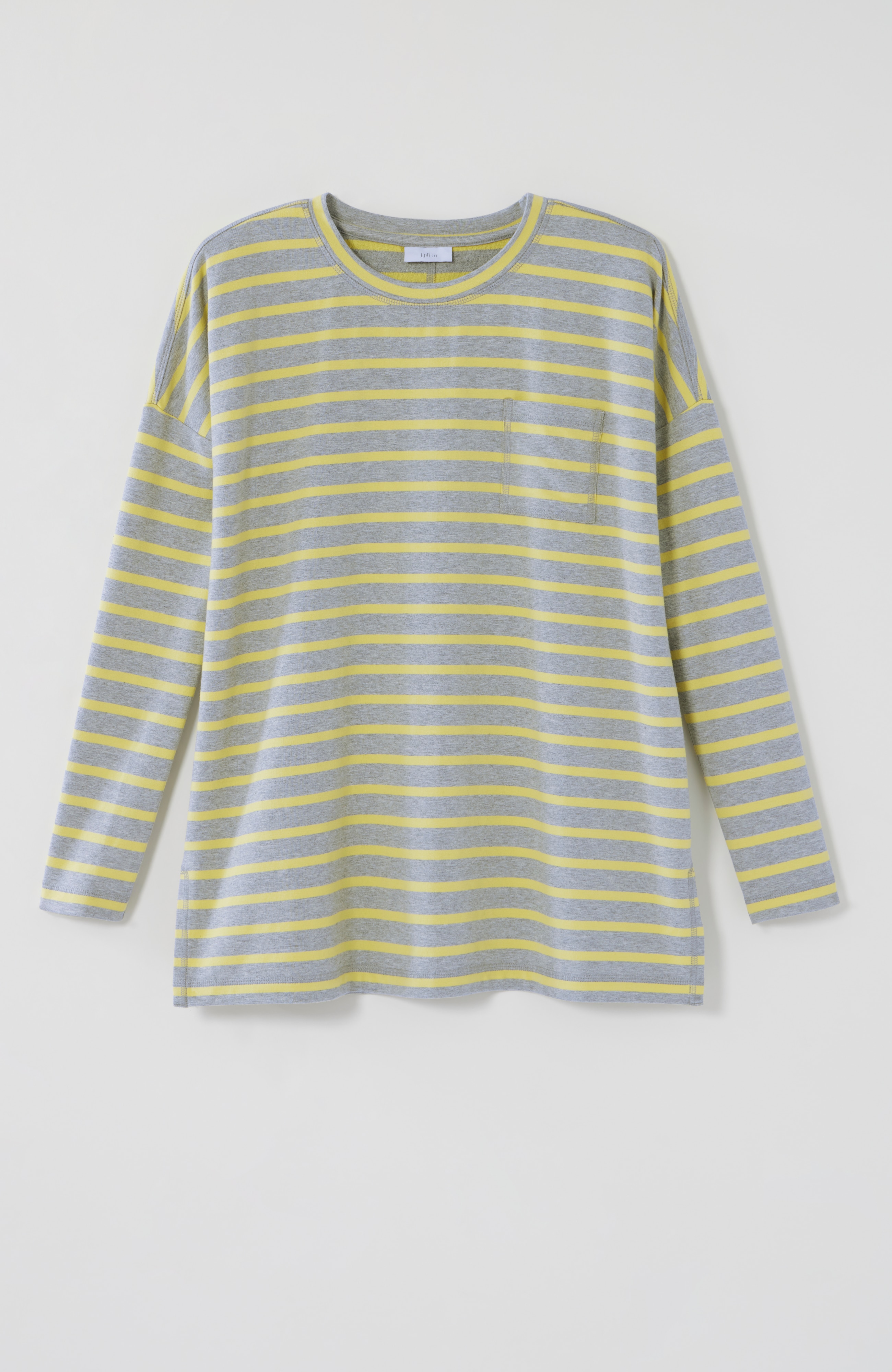 fit oversized one-pocket tunic