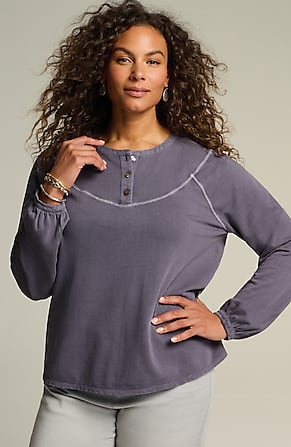 Image for Pure Jill Organically Grown Cotton Relaxed Top