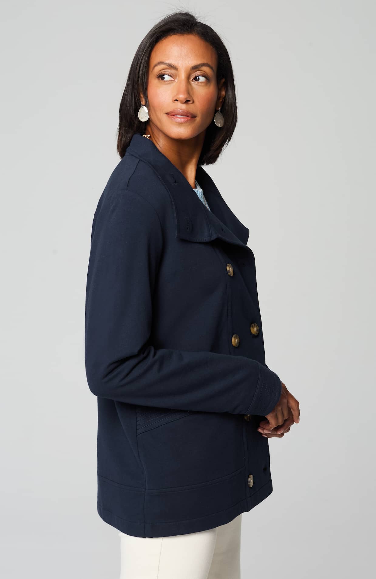 Collar Winter Coats Womens Peacoat Woman Coat Ylingjun Women's