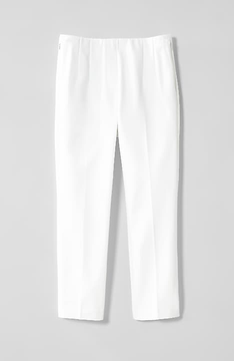 versatile cotton-stretch slim-leg capris