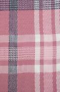 fringed plaid square scarf